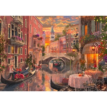 Puzzle Bluebird - Dominic Davison: An Evening Sunset In Venice, 1500 piese (70115) Puzzle Bluebird - Dominic Davison: An Evening Sunset In Venice, 1500 piese (70115)