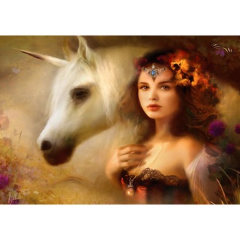 Puzzle Bluebird - Bente Schlick: Unicorn, 1.000 piese (70158) Puzzle Bluebird - Bente Schlick: Unicorn, 1.000 piese (70158)