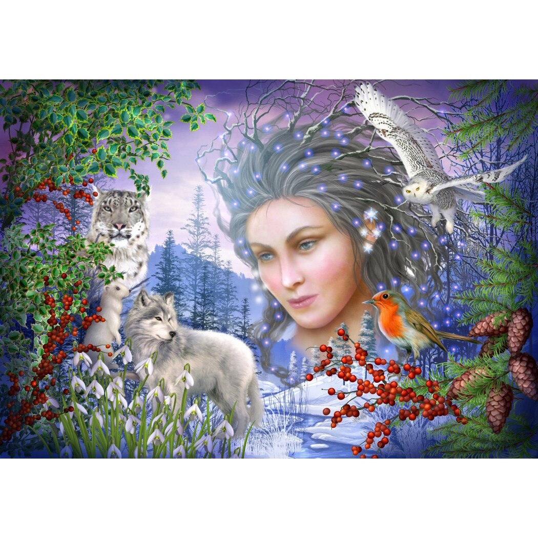 Puzzle Bluebird - Marchetti Ciro: Spirit Of Winter, 1.000 piese (70181)
