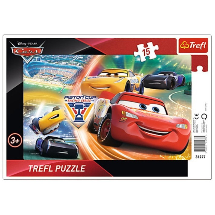 Puzzle Trefl - Cars, 15 piese (64916)