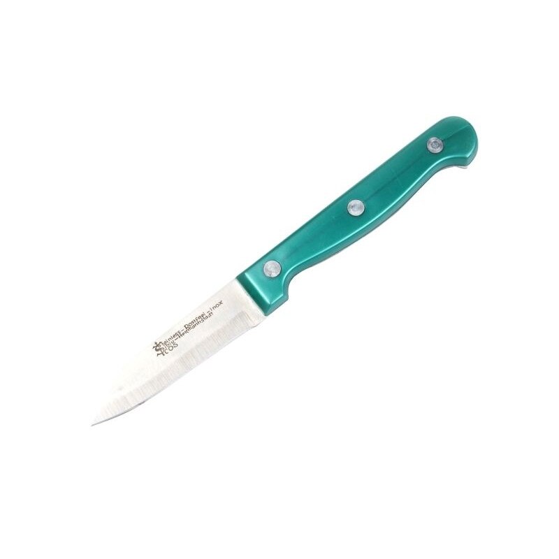 Cutit inox pentru legume cu maner de plastic Icos JJ614-7 7cm