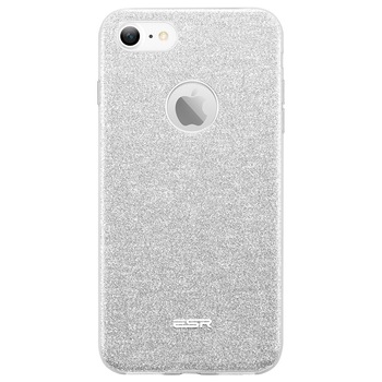 Carcasa ESR Makeup Glitter Sparkle Bling iPhone 8 / 7, Silver