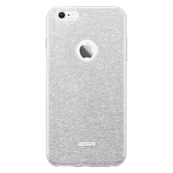 Carcasa ESR Makeup Glitter iPhone 6s Plus / 6 Plus, Maze Silver Carcasa ESR Makeup Glitter iPhone 6s Plus / 6 Plus, Maze Silver