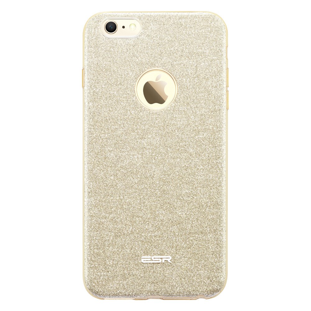 Carcasa ESR Makeup Glitter iPhone 6s Plus / 6 Plus, Champagne Gold