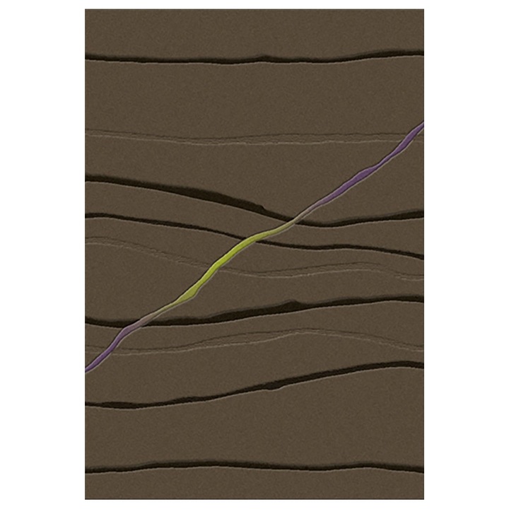 Килим Biokarpet Kiki 1033 804, сиво - черно, 140x200