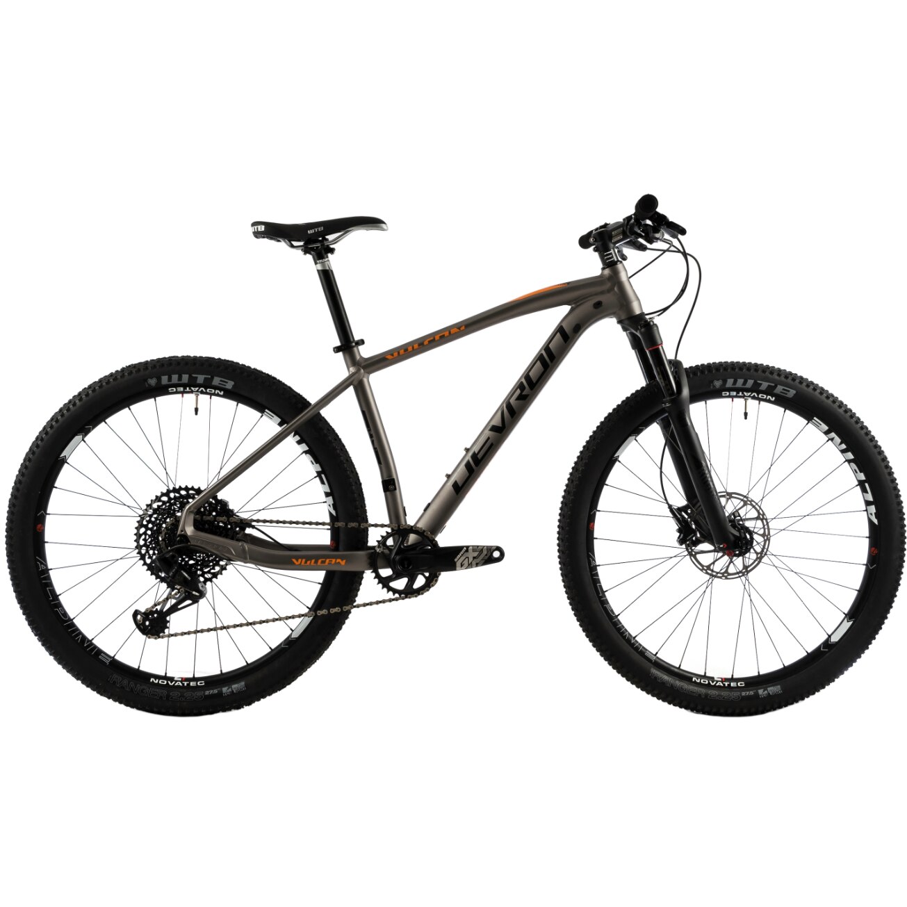 Bicicleta Mtb Devron Vulcan 3.7 - 27.5 Inch, S, Gri