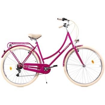 Bicicleta Dama Dhs Citadinne 2834 - 28 Inch, Roz Bicicleta Dama Dhs Citadinne 2834 - 28 Inch, Roz