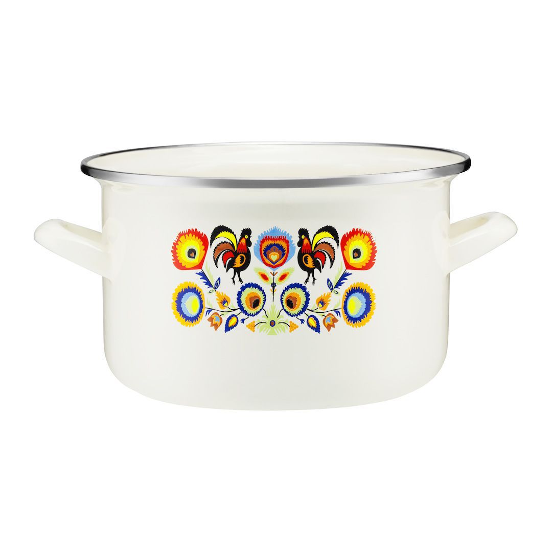 Oala Email 18Cm, 2.6L Decor Folk, Ambition