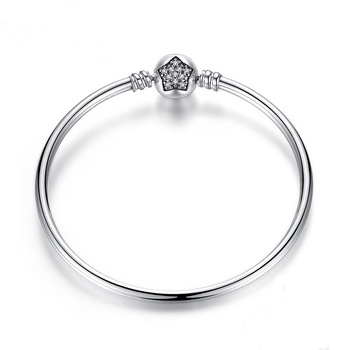 Bratara argint 925 cu floare si zirconii albe - Be Elegant BST0009 - BeSpecial 11010, 17, Argintiu Bratara argint 925 cu floare si zirconii albe - Be Elegant BST0009 - BeSpecial 11010, 17, Argintiu