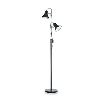 Lampadar POLLY 061139, Ideal Lux, negru, 2 x 60W E27 Lampadar POLLY 061139, Ideal Lux, negru, 2 x 60W E27