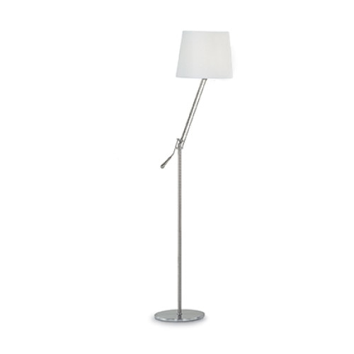 Lampadar REGOL 014609, Ideal Lux, nichelat, 1 x 60W E27