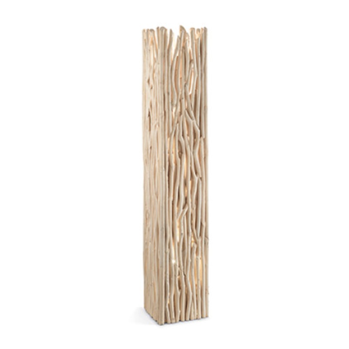 Lampadar DRIFTWOOD 180946, Ideal Lux, lemn, 2 x 60W E27