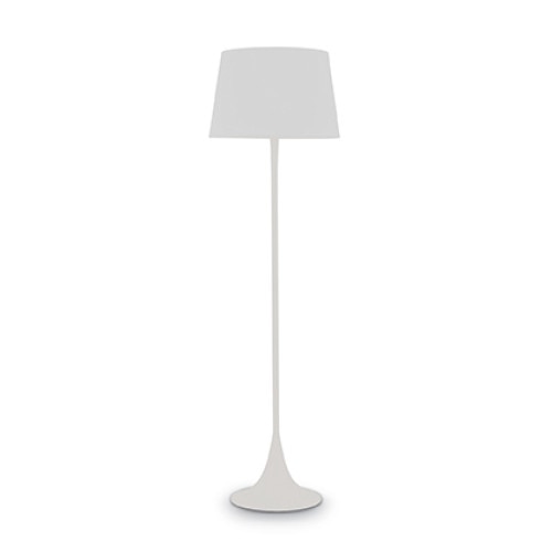 Lampadar LONDON 110233, Ideal Lux, alb, 1 x 100W E27