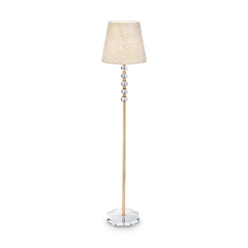 Lampadar QUEEN 077765, Ideal Lux, auriu, 1 x 60W E27
