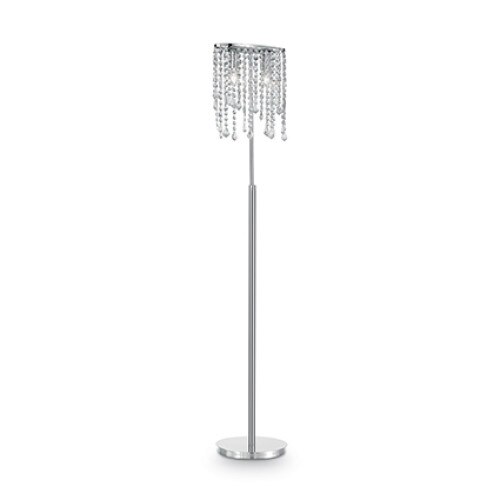 Lampadar RAIN CLEAR 080277, Ideal Lux, cromat, 2 x 40W E14