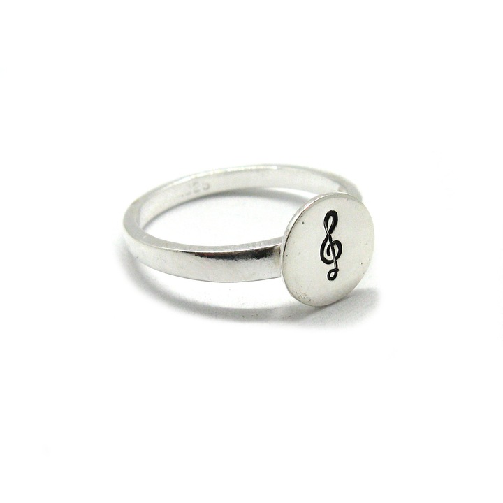 Дамски пръстен Empress Ключ Сол R001918, Сребро 925