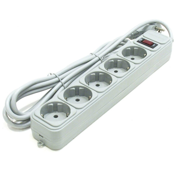 Prelungitor EVO Gembird cu protectie la supratensiune