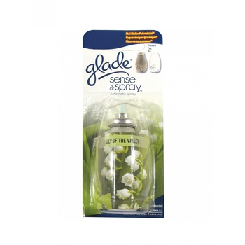 Odorizant camera Glade Sense & Spray, rezerva aparat, lacramioare, 18 ml AN Odorizant camera Glade Sense & Spray, rezerva aparat, lacramioare, 18 ml AN