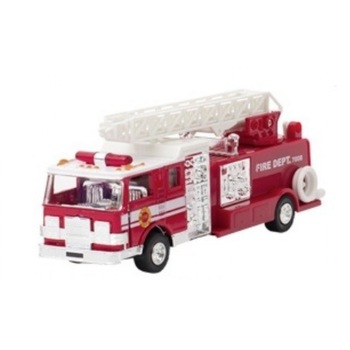 Masinuta de pompieri Die Cast Goki, sunete si lumini Masinuta de pompieri Die Cast Goki, sunete si lumini