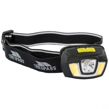 Frontala drumetie Trespass Blackout, LED Cree 250Lumeni, 2 functii Frontala drumetie Trespass Blackout, LED Cree 250Lumeni, 2 functii