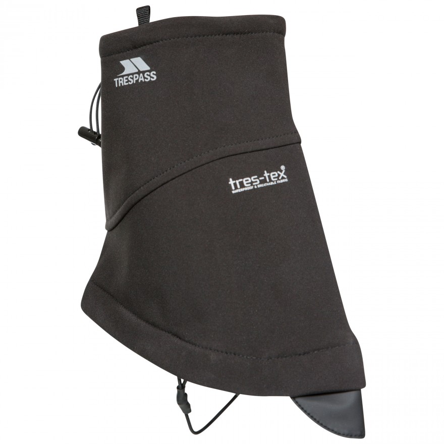 Protectie glezne Trespass Geter, pentru drumetie, Black