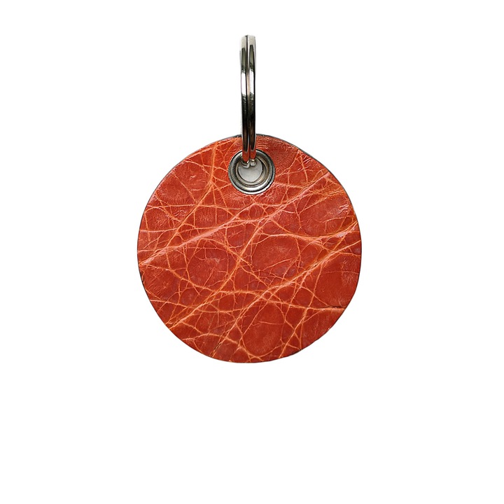 Breloc din Piele de Crocodil Ambrant Jaw 67