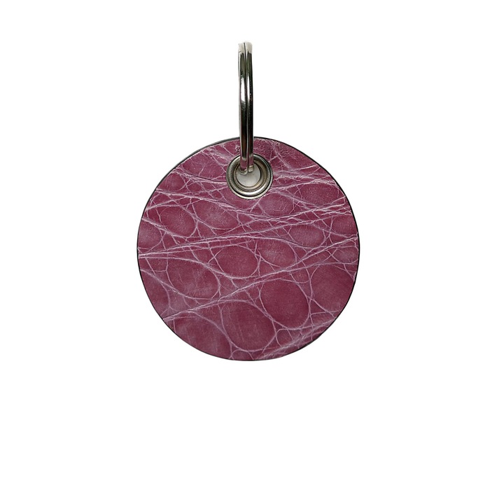 Ambrant krokodil bőr kulcstartó, modell F32