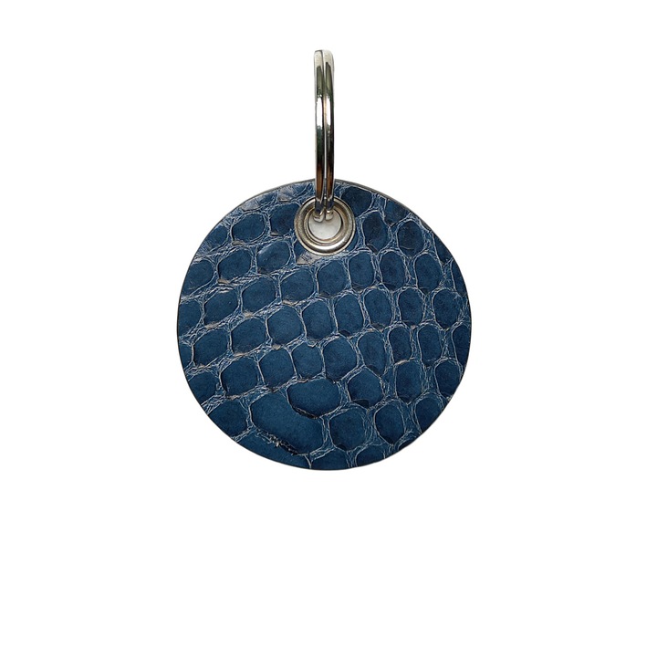 Breloc din Piele de Sarpe Ambrant Iris 1