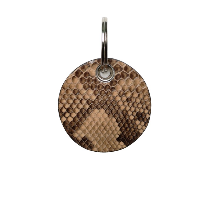 Ambrant kígyó bőr kulcstartó, modell Z 12