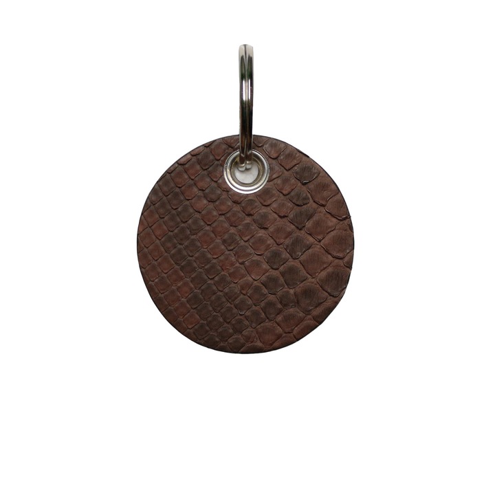 Breloc din Piele de Sarpe Ambrant Iris 50