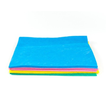 Set lavete profesionale (din vascoza, 4 buc, 4 culori diferite, dimensiune 50X45 cm) pentru geamuri Set lavete profesionale (din vascoza, 4 buc, 4 culori diferite, dimensiune 50X45 cm) pentru geamuri