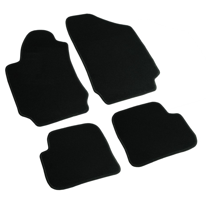 Set 4 covorase auto BST negre din mocheta dedicate compatibile SKODA OCTAVIA I/ OCTAVIA TOUR 1996-2010