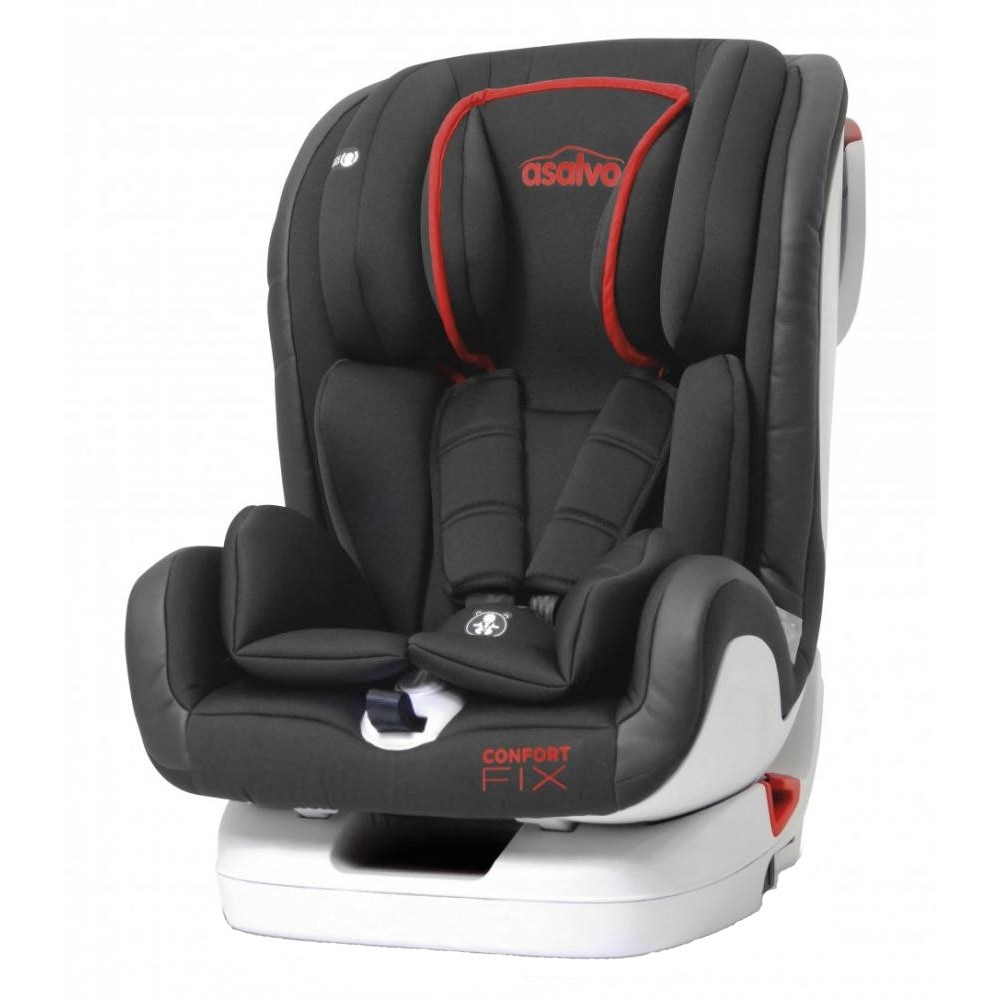 Scaun auto cu isofix 9-36 kg Asalvo Confort Fix rosu