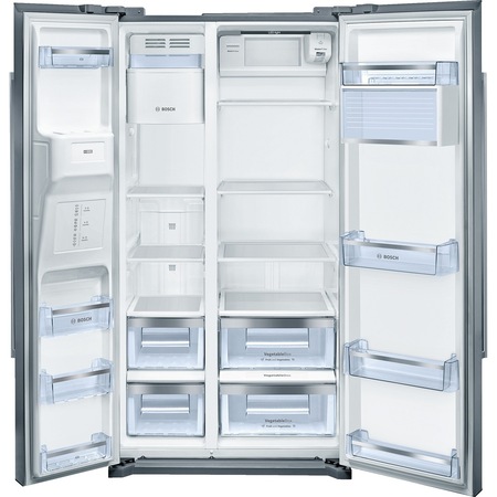 Side by side Bosch KAD90VI20, 533 l, Clasa A+, No Frost, H 177 cm, Inox