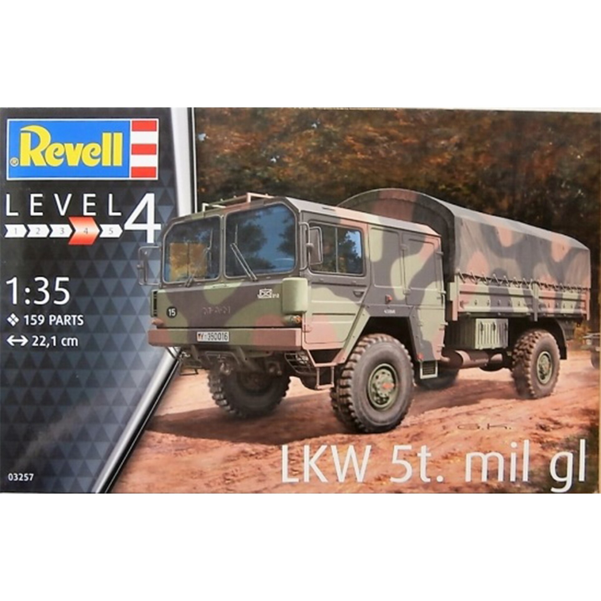 Vehicule militare de construit - Camion militar model LKW asamblat - Revell