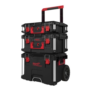 Sistem modular de depozitare 3 piese HEAVY DUTY PACKOUT™ Milwaukee Sistem modular de depozitare 3 piese HEAVY DUTY PACKOUT™ Milwaukee