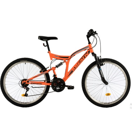 Bicicleta Mtb Kreativ 2641 457mm Portocaliu Deschis 26