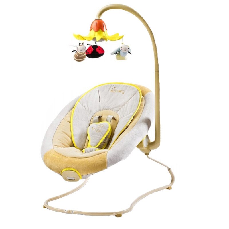 Balansoar pentru copii Caretero Blossom BLS1C, Crem