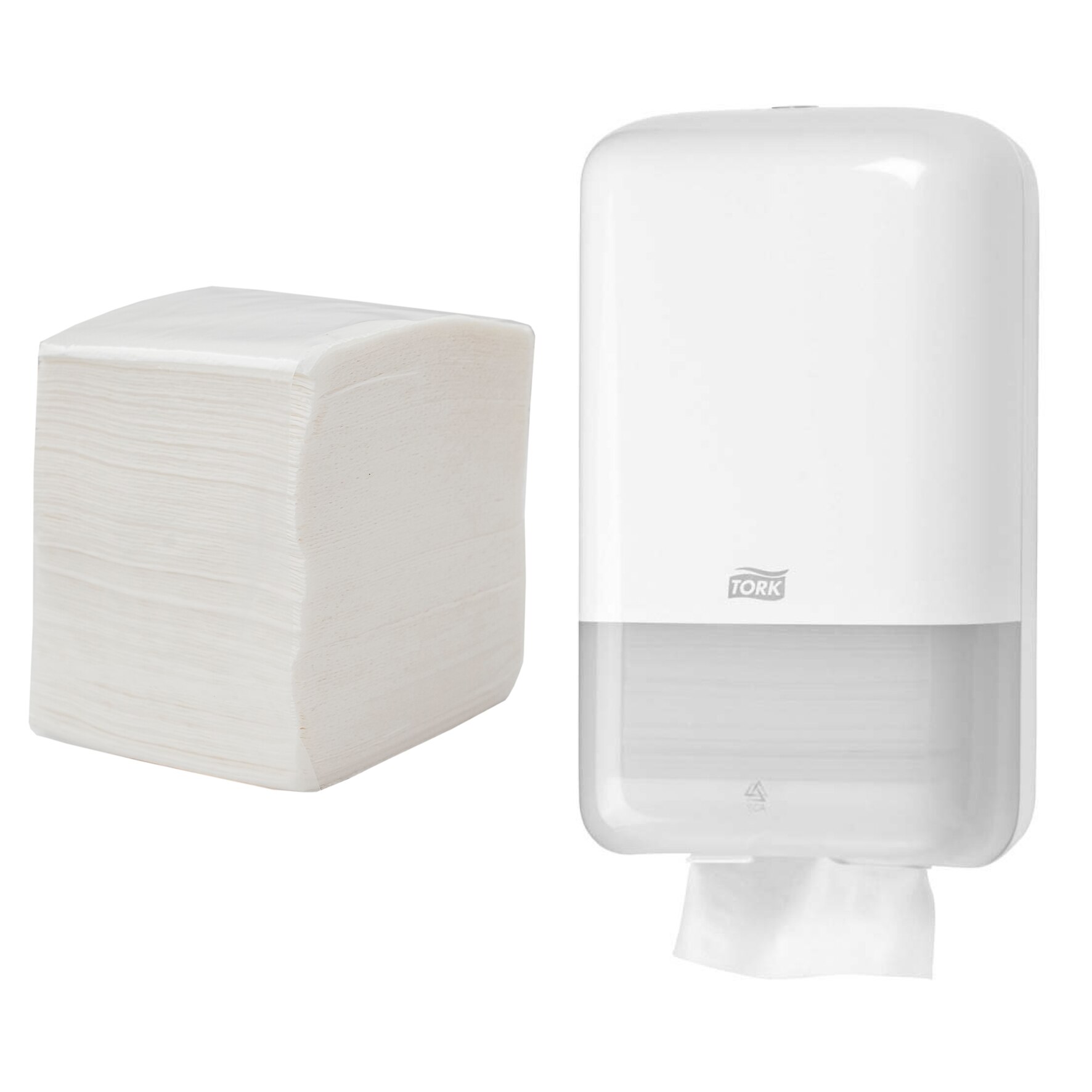 Pachet dispenser Tork hartie igienica bulk + consumabil
