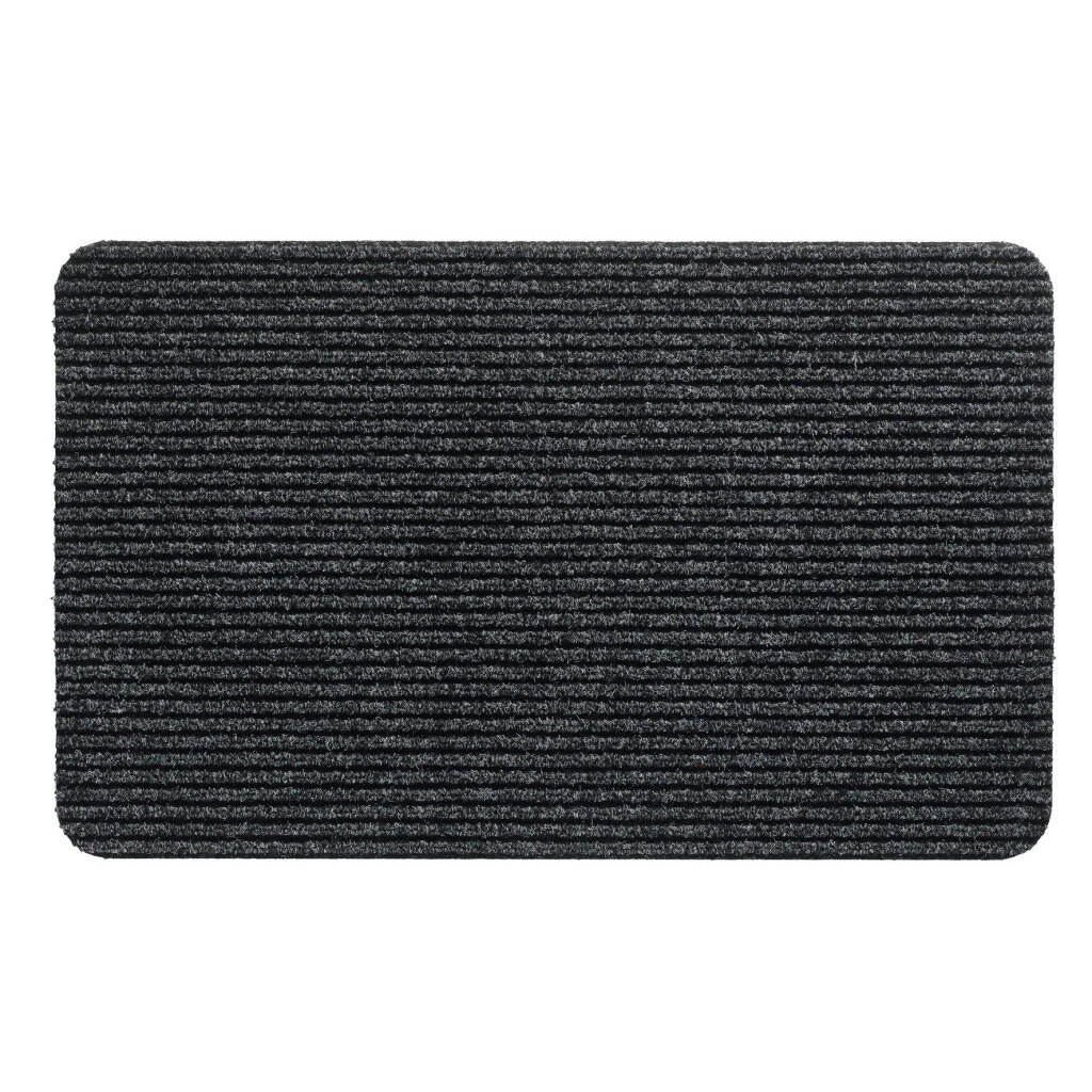 Covor intrare interior , ATS, polipropilena, negru, dreptunghiular, 60 x 40 cm