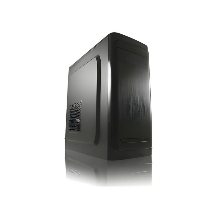 Carcasa PC LC Power 7034B, Middle Tower, ATX, Negru