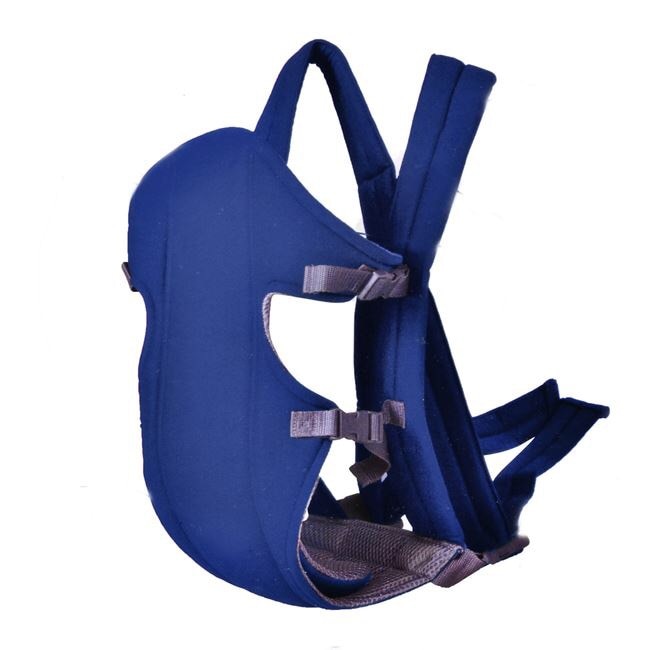 Marsupiu albastru pentru copii , cu curele reglabile , greutate maxima bebelus 9.1 kg, ATS