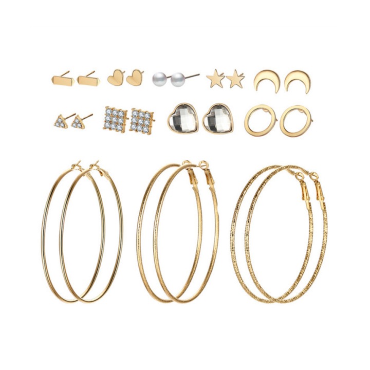 Set mix fashion gold