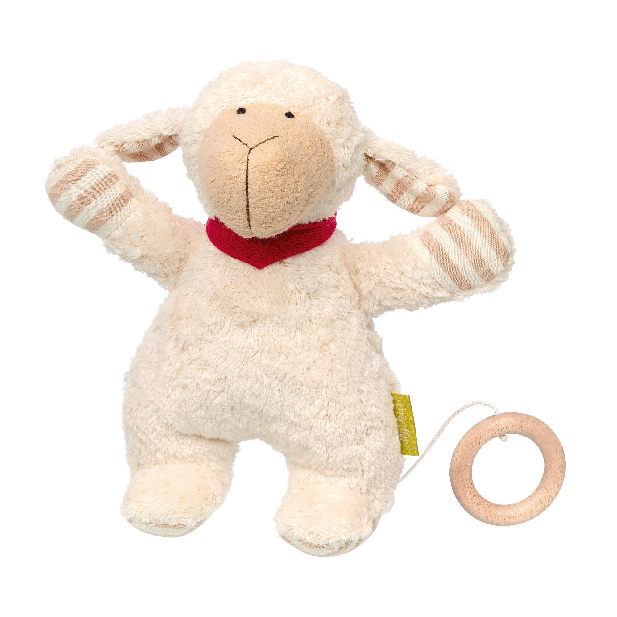 Jucarie de plus muzicala oita Sheep Green