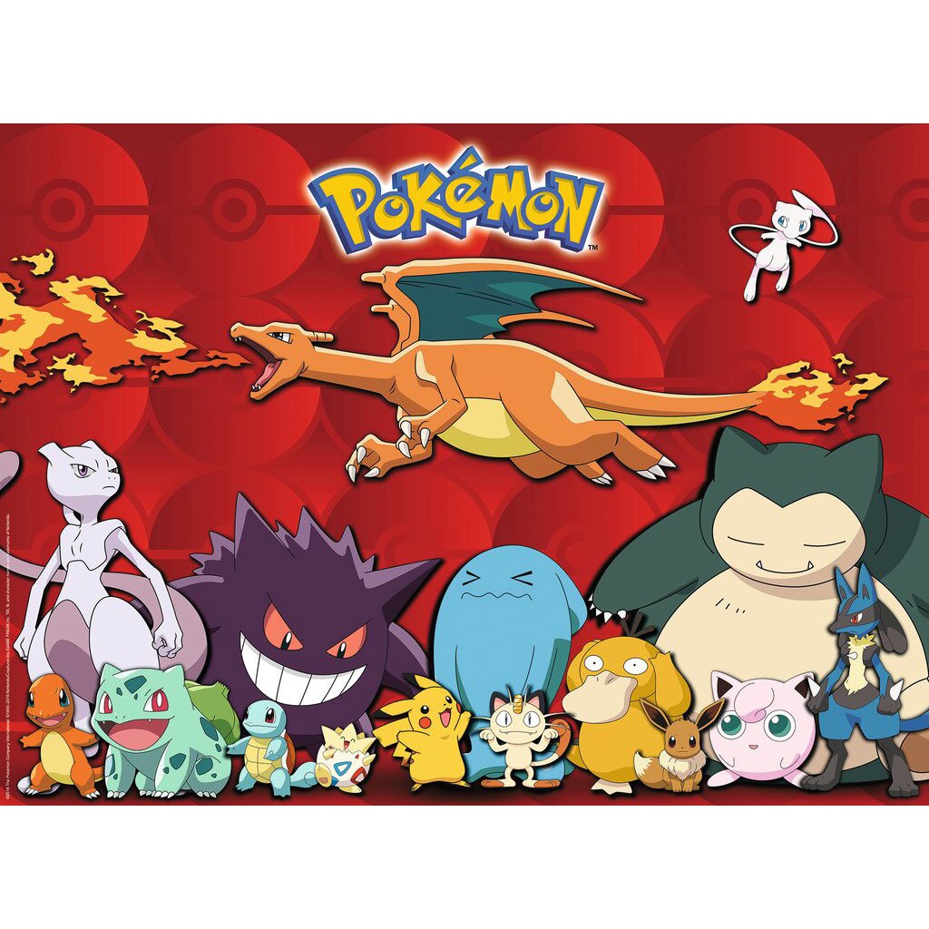 Puzzle Ravensburger - Pokemon, 100 piese XXL (10934)
