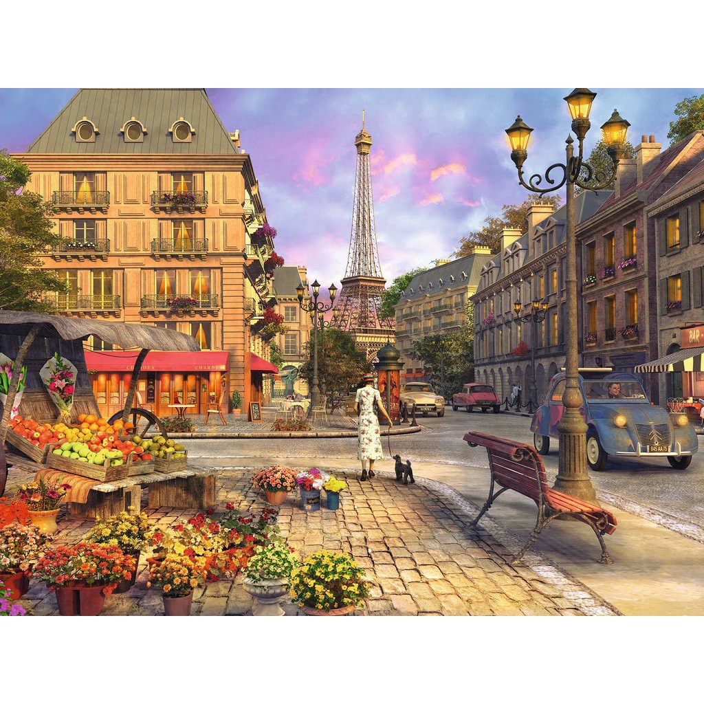 Puzzle Ravensburger - Vintage Paris, 1500 piese (16309)