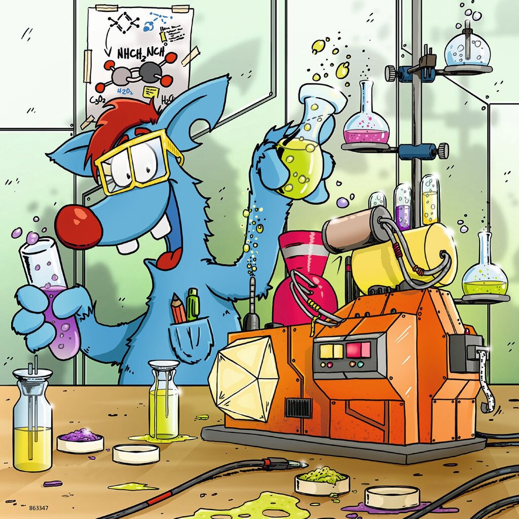 Puzzle Ravensburger - Woozle Goozle, 3x49 piese (08045)