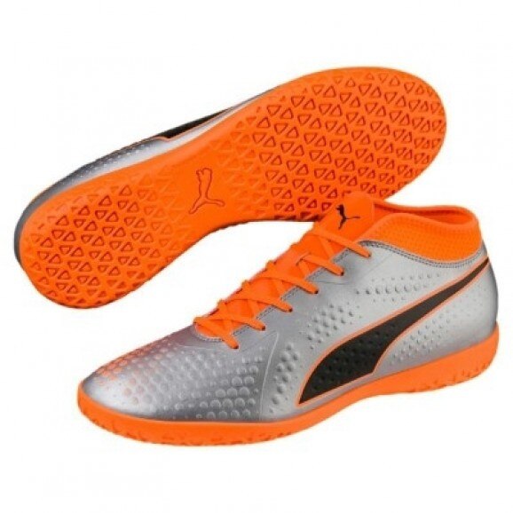 Ghete de fotbal barbati Puma ONE 4 Syn IT, gri, 40 EU
