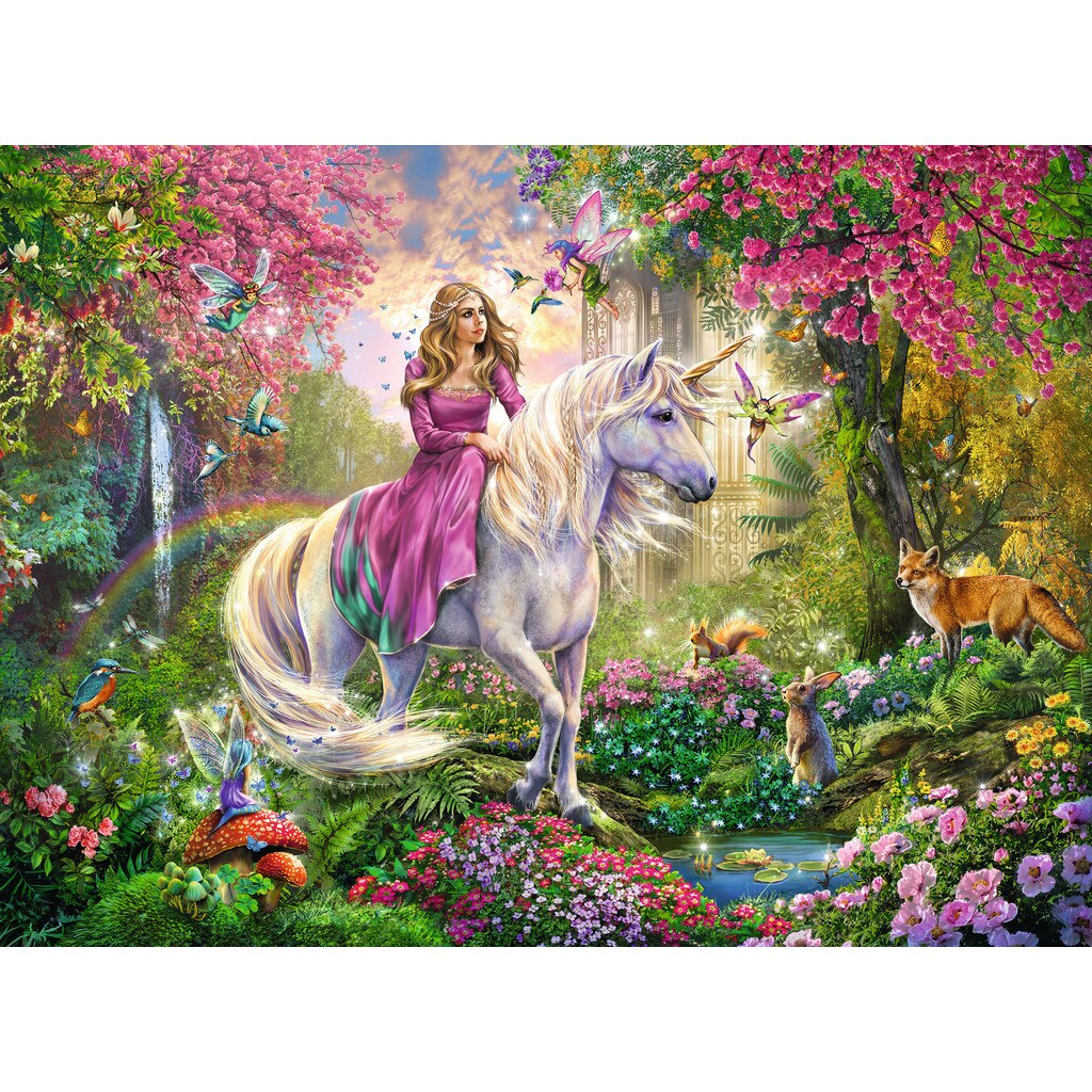 Puzzle Ravensburger - Magical ride, 100 piese XXL (10641)