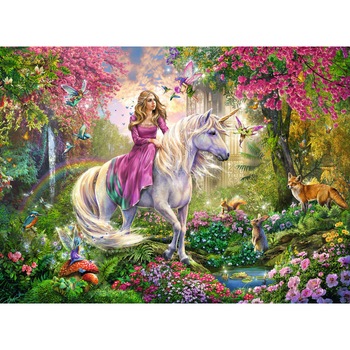 Puzzle Ravensburger - Magical ride, 100 piese XXL (10641) Puzzle Ravensburger - Magical ride, 100 piese XXL (10641)